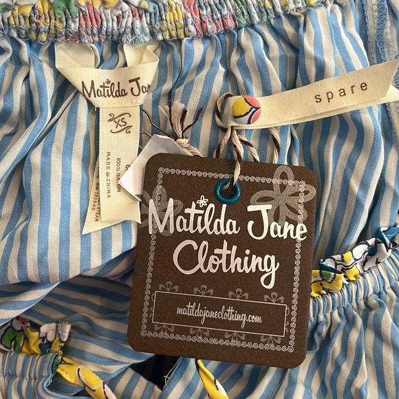 Matilda Jane Come Away With Me Stripe Floral Dress - Picture 14 of 17